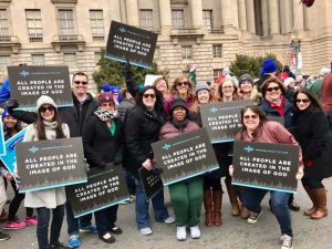Focus on the Family staffers at the March for Life.
