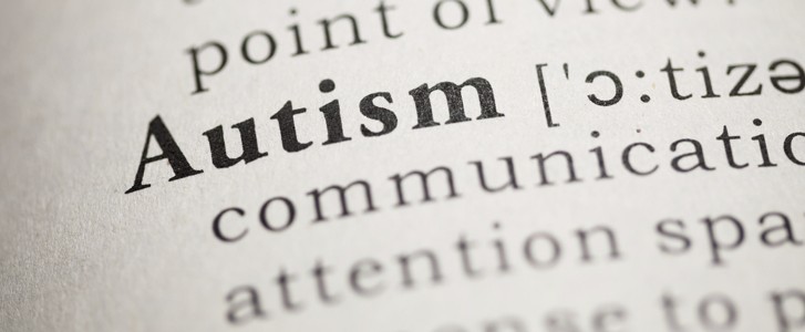 Photo of dictionary entry for "Autism"