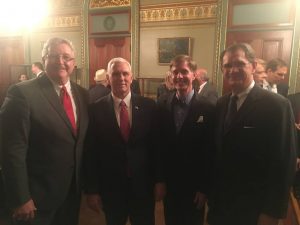 Jim Daly with VP Mike Pence