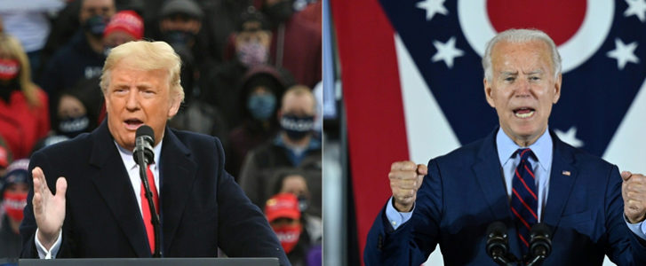 Trump and Biden
